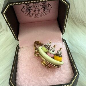 Authentic Juicy Couture Banana Split Ice Cream Charm